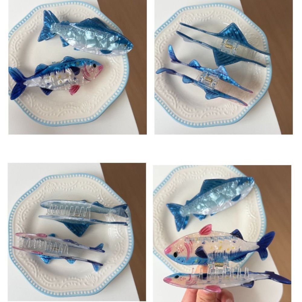 Hairpin Ocean Animal Hair Claw - огляд і ціна Korean Lifestyle & Kids Boutique Photos
